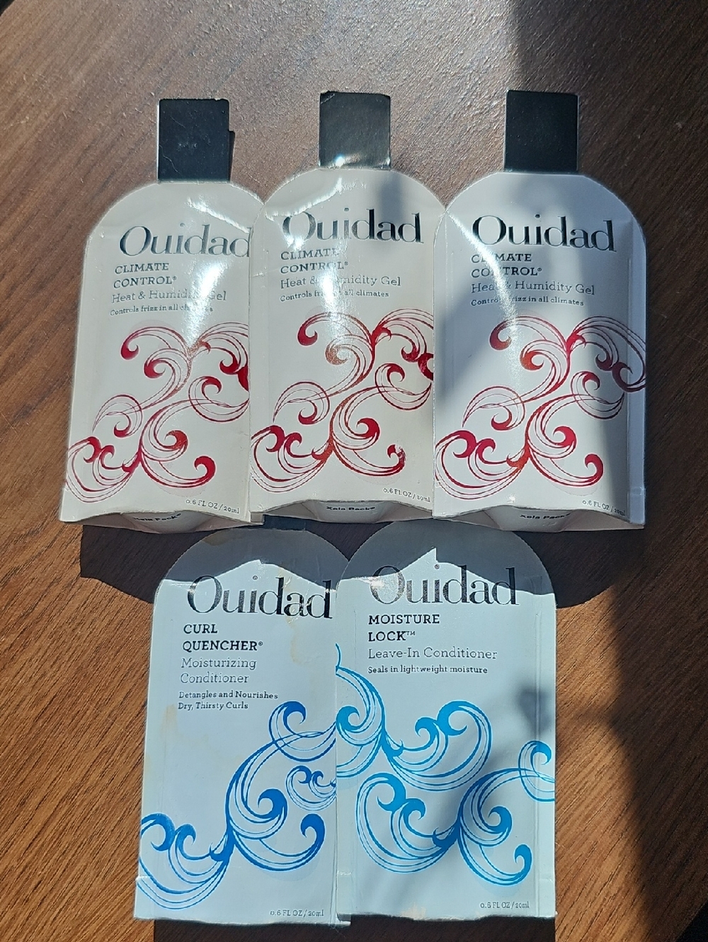 🌞 5 For $25 Ouidad Travel Climate Frizz Control Moisturizing Shampoo Samples